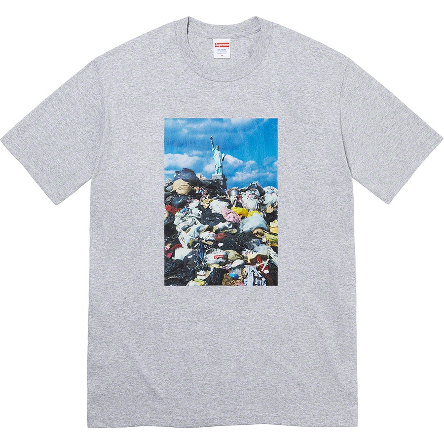 Supreme Trash Tee (FW22) - Heather Grey - $40
