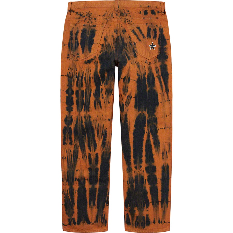 Supreme Regular Jean (FW22) - Dyed Rust - $158