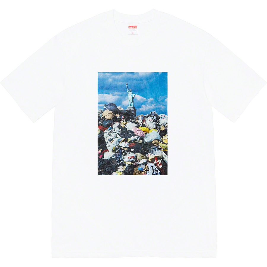 Supreme Trash Tee (FW22) - White - $40