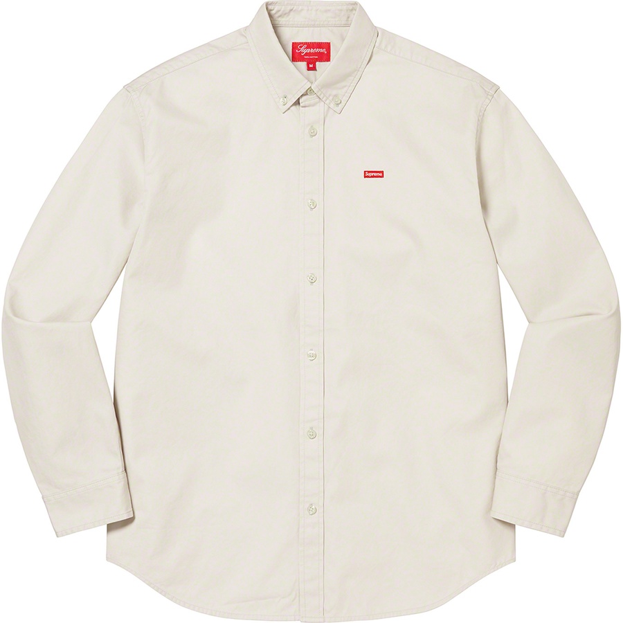 Supreme Small Box Shirt (FW22) - Natural - $128
