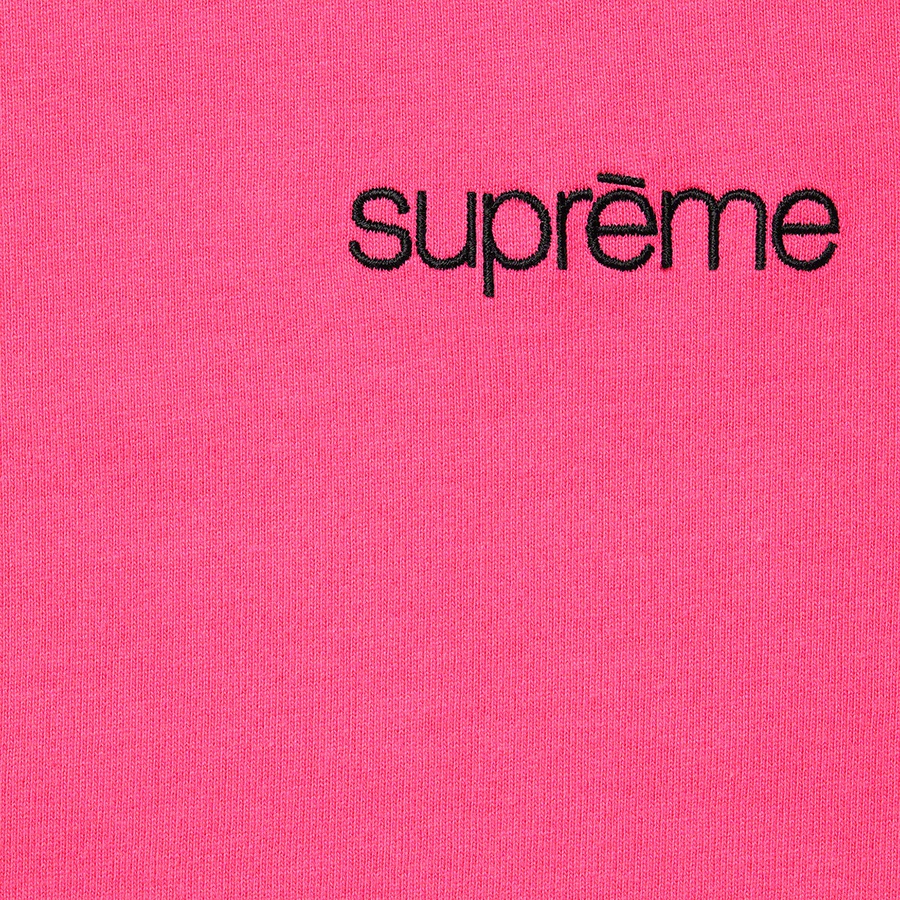 Supreme Mock Neck L S Top (FW22) - Bright Pink - $78