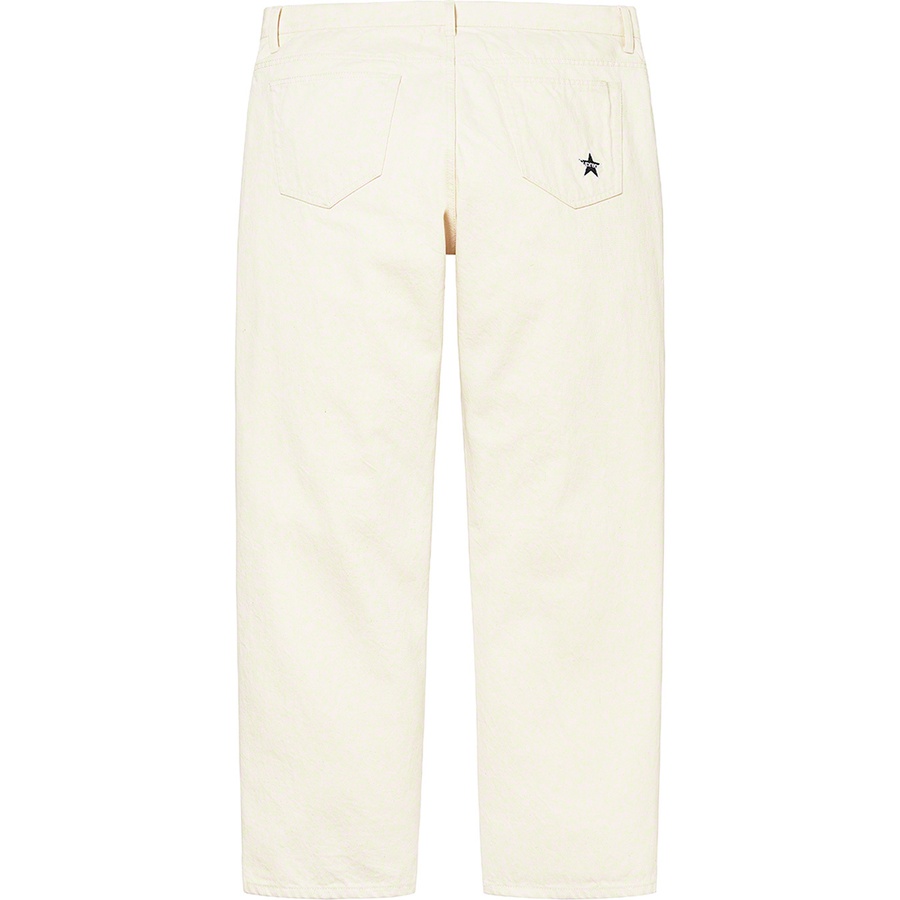 Supreme Regular Jean (FW22) - Natural - $158