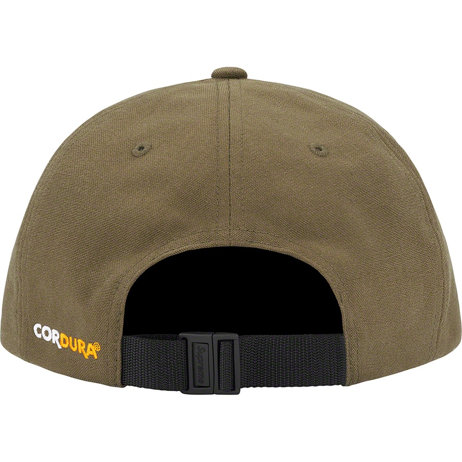 Supreme Brushed Cordura Small Box 6-Panel (FW22) - Olive - $48