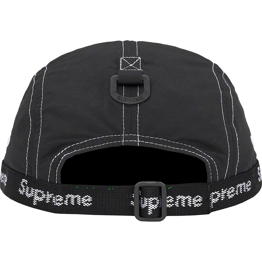 Supreme Webbing Camp Cap (FW22) - Black - $54