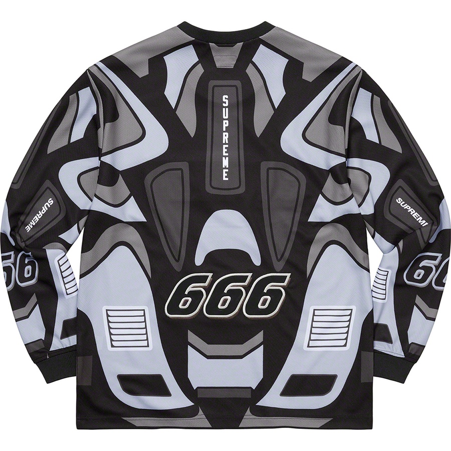 Supreme Decals Moto Jersey (FW22) - Black - $128