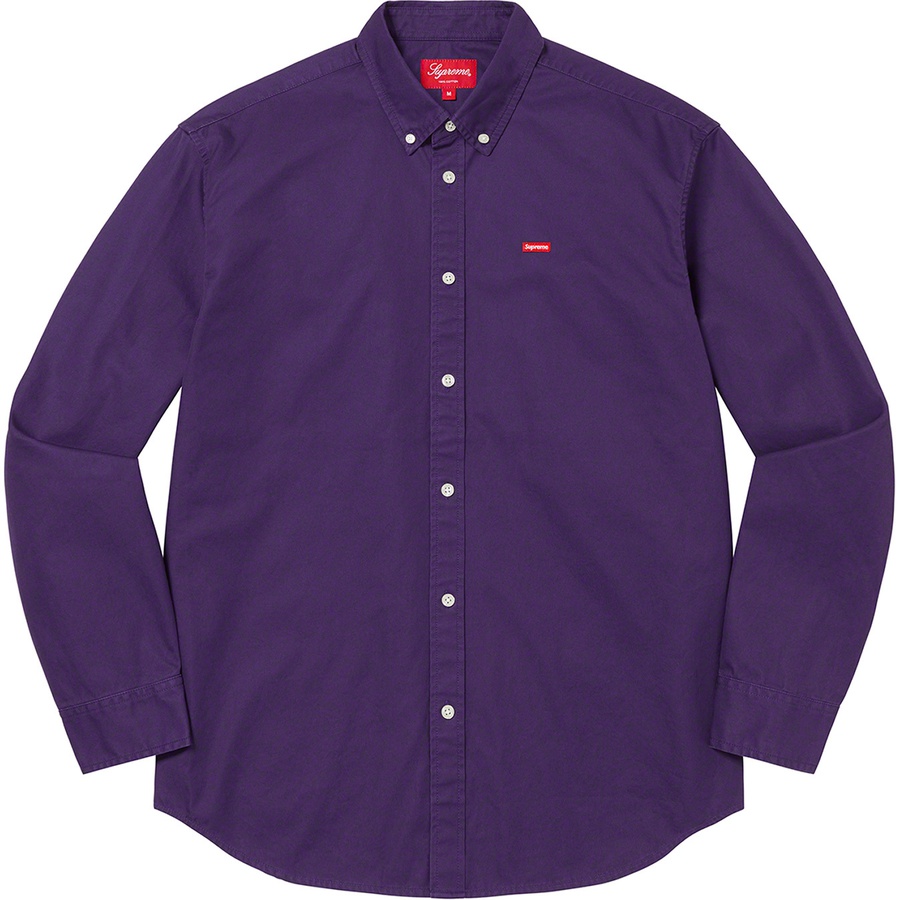 Supreme Small Box Shirt (FW22) - Purple - $128