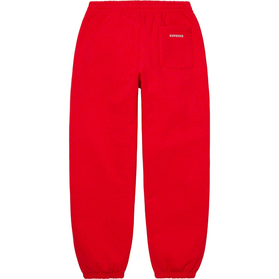Supreme S Logo Sweatpant (FW22) - Red - $158