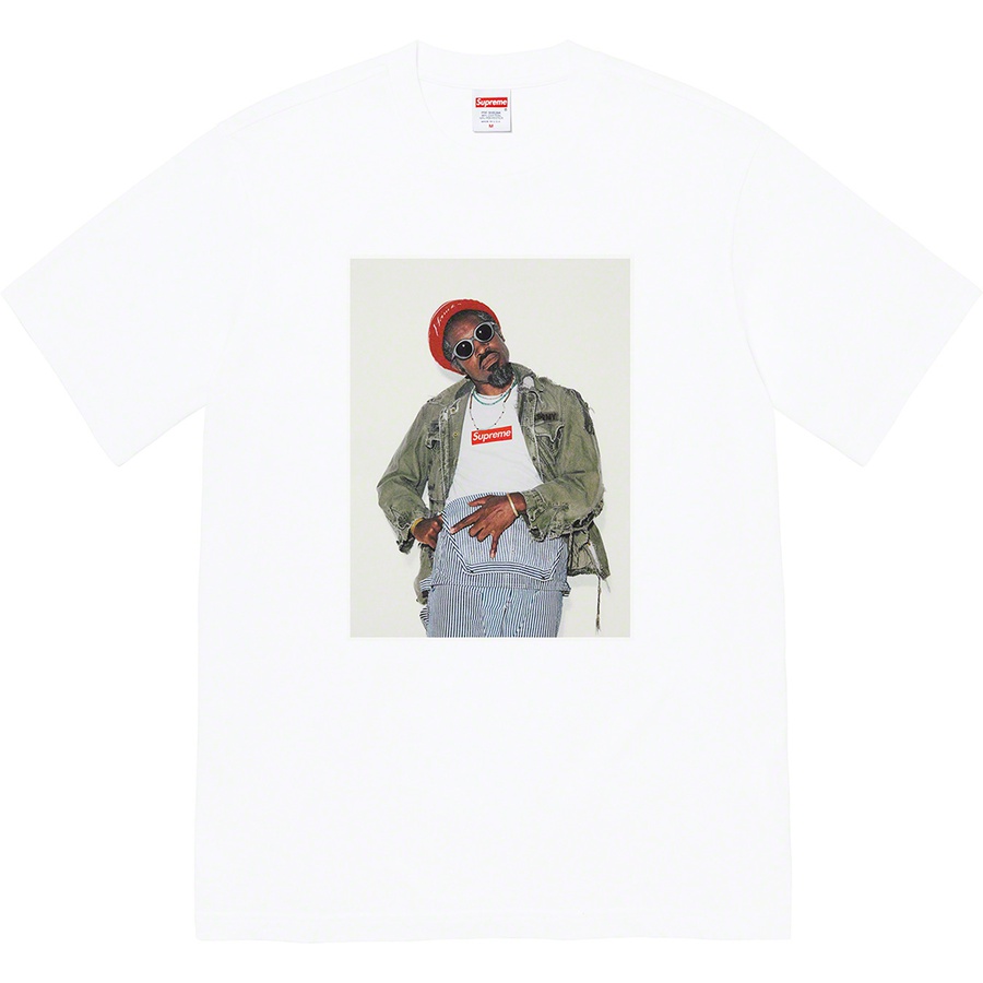 Supreme André 3000 Tee (FW22) - White - $54