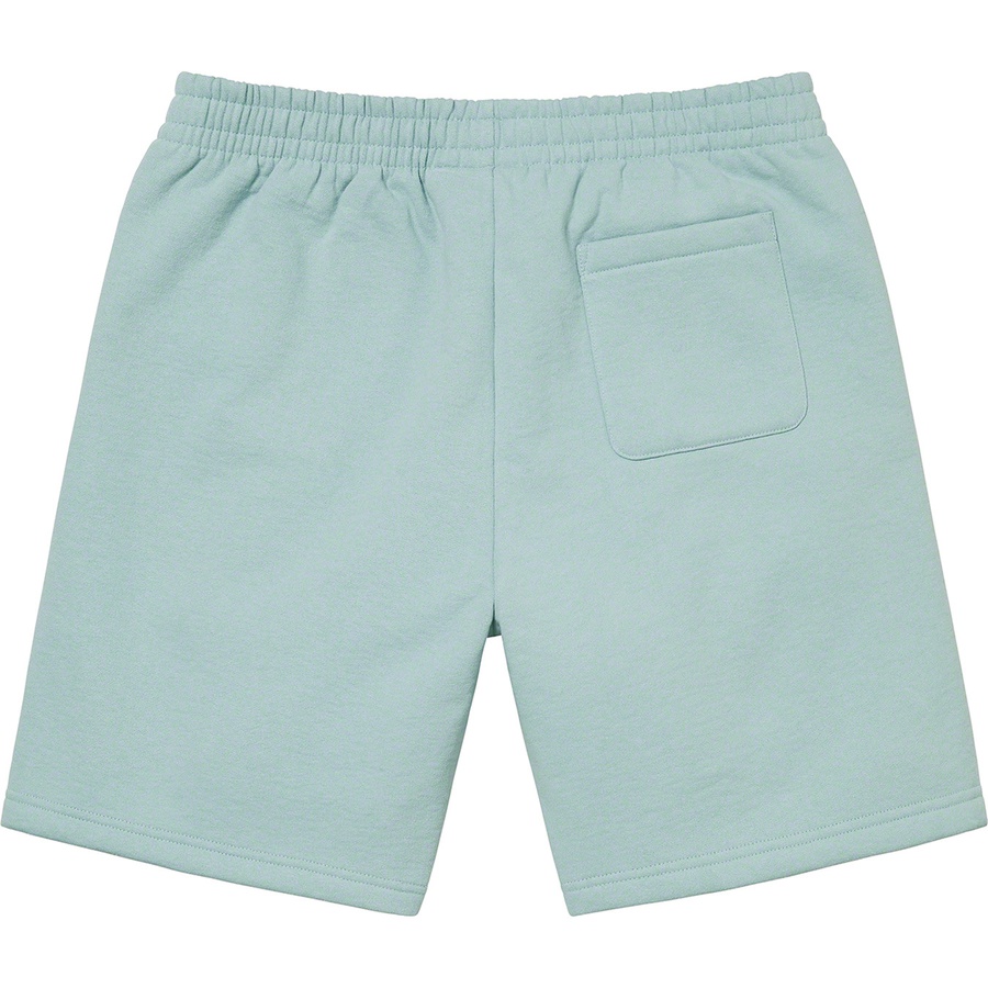 Supreme Small Box Sweatshort (FW22) - Light Slate - $118