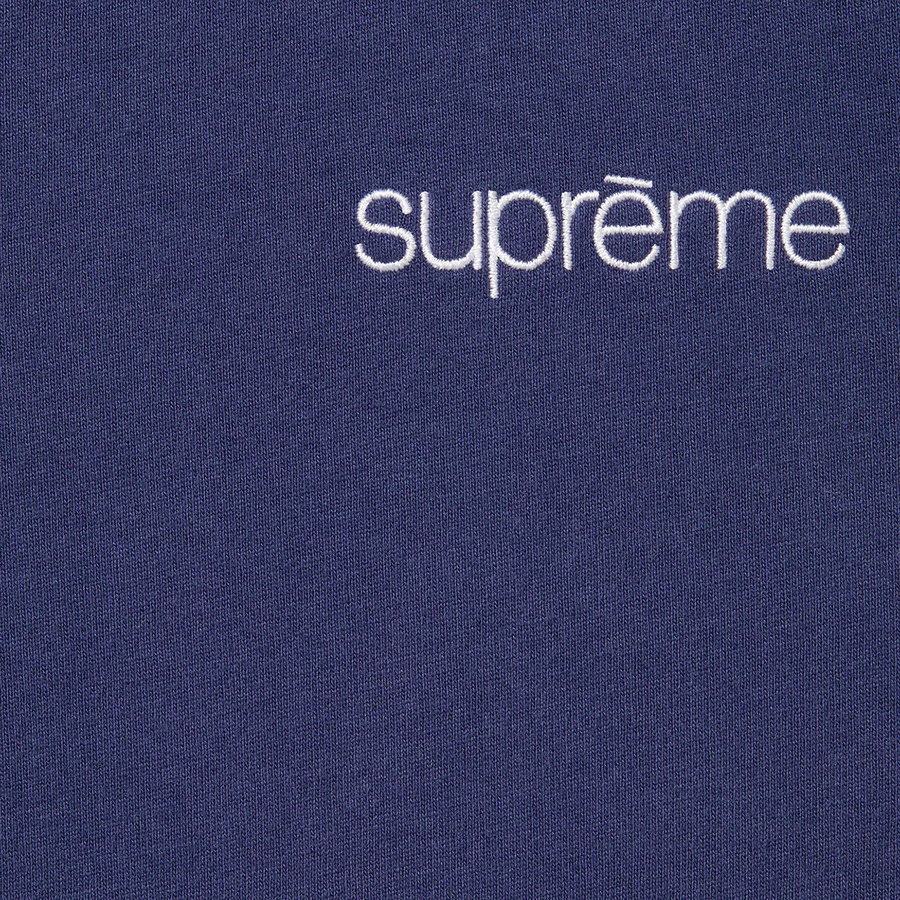 Supreme Mock Neck L S Top (FW22) - Dark Navy - $78