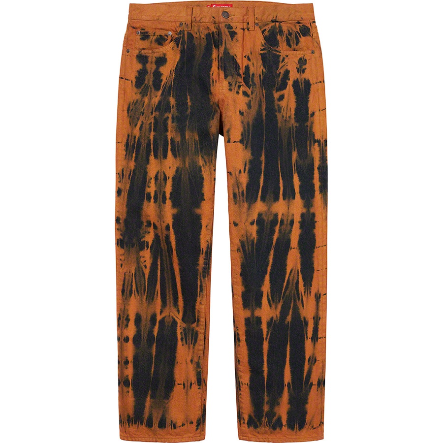 Supreme Regular Jean (FW22) - Dyed Rust - $158