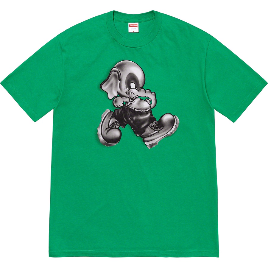 Supreme Elephant Tee (FW22) - Green - $40