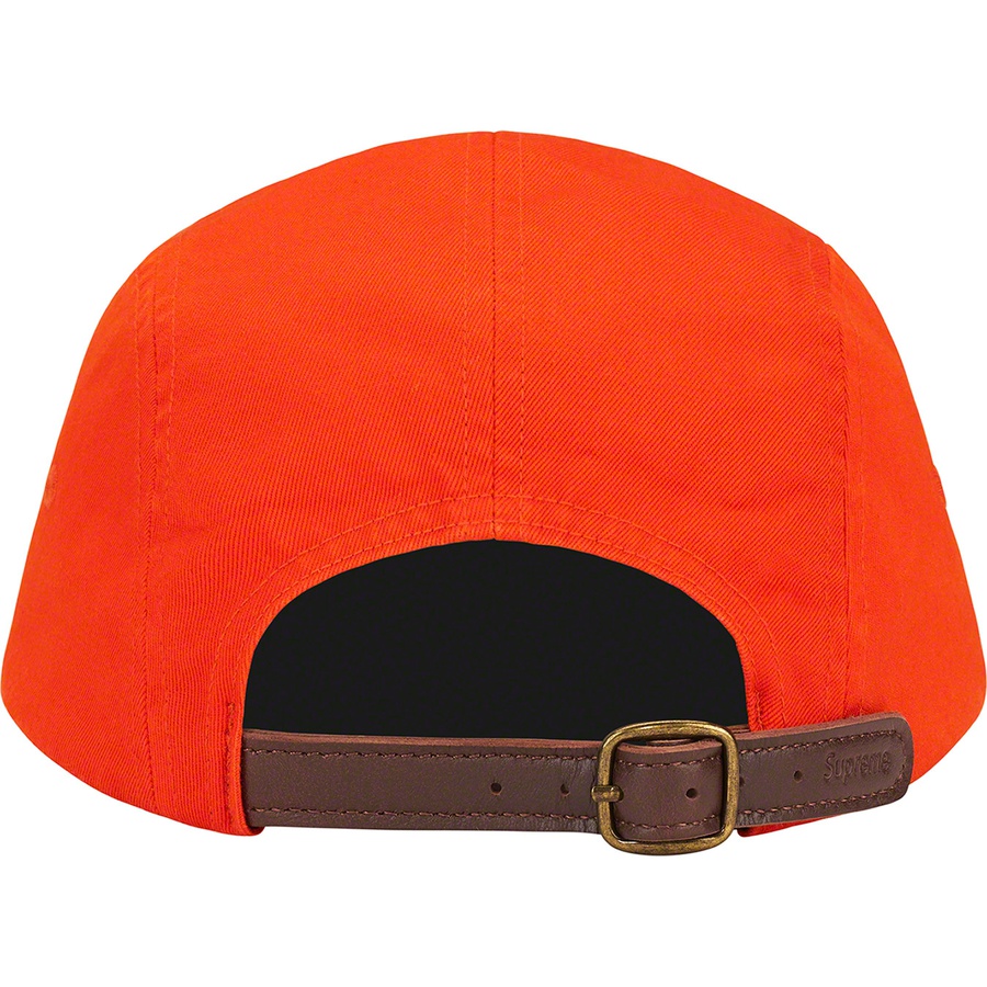 Supreme Washed Chino Twill Camp Cap (FW22) - Orange - $48