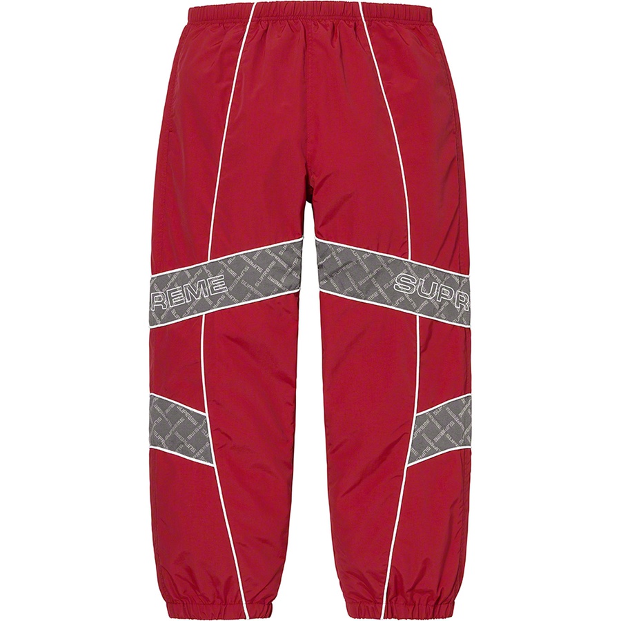 Supreme Jacquard Panel Track Pant (FW22) - Red - $138