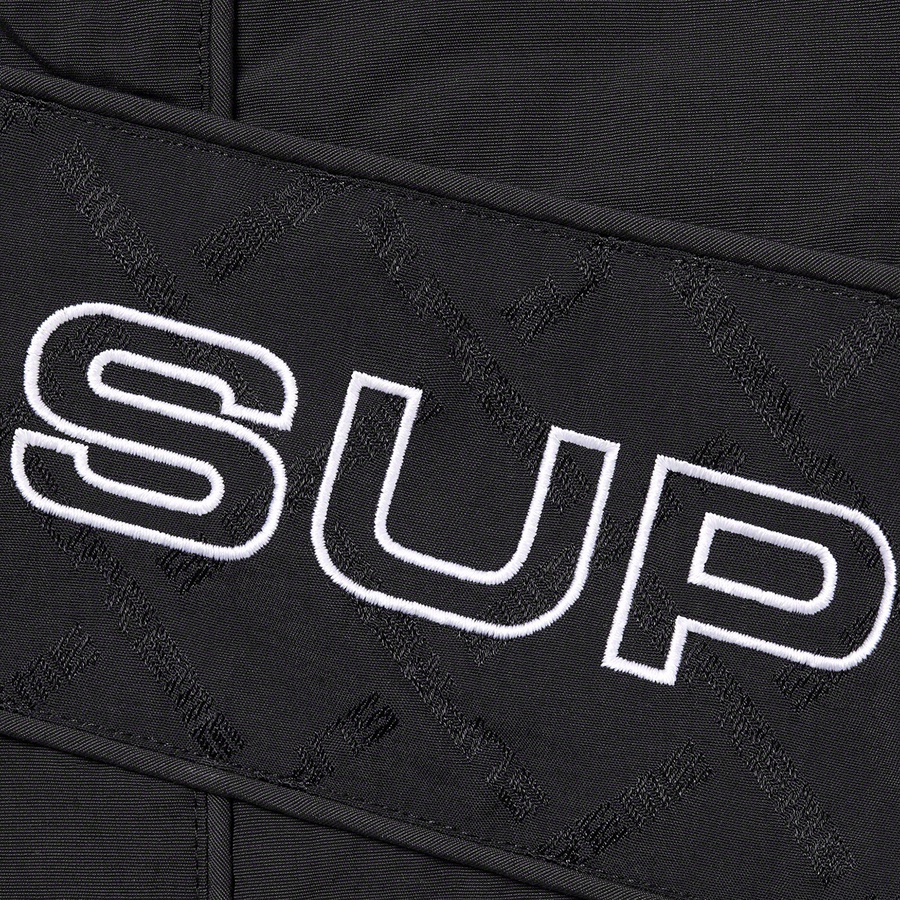 Supreme Jacquard Panel Track Pant (FW22) - Black - $138
