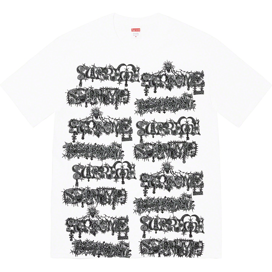 Supreme Wombat Tee (FW22) - White - $40