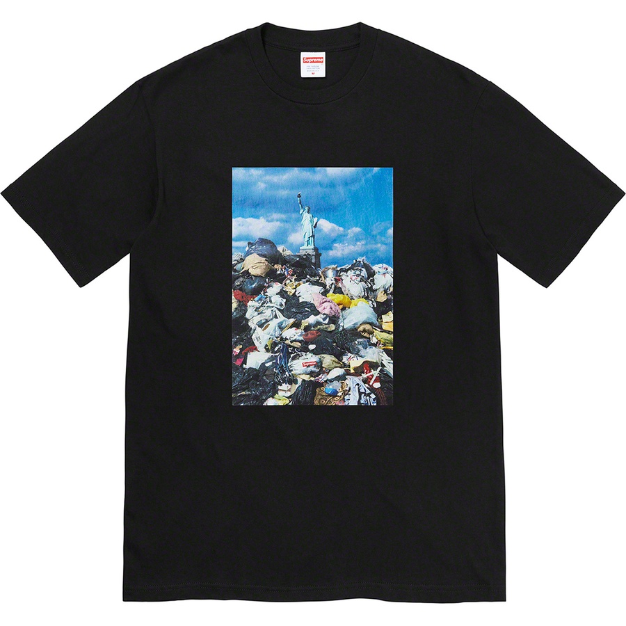 Supreme Trash Tee (FW22) - Black - $40