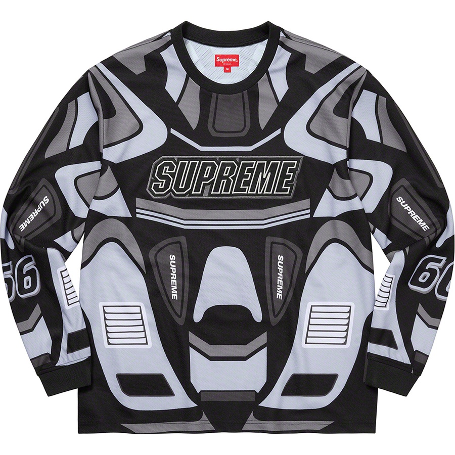 Supreme Decals Moto Jersey (FW22) - Black - $128