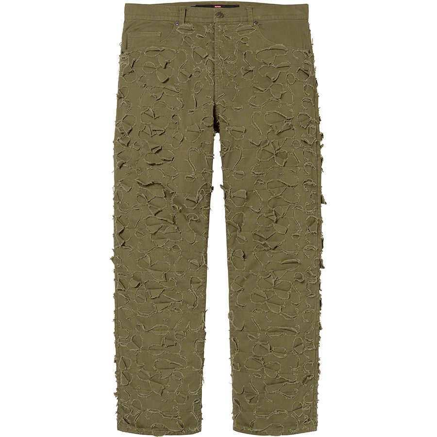 Supreme Supreme Griffin 5-Pocket Jean (FW22) - Light Olive - $268