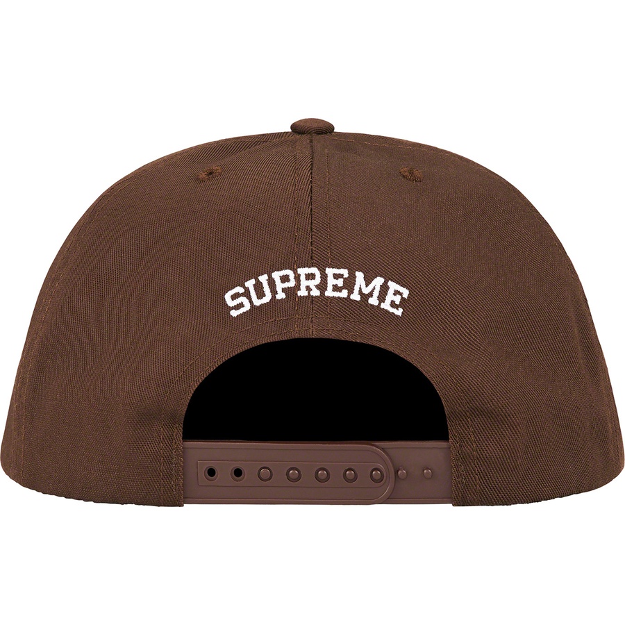 Supreme Classic Team 5-Panel (FW22) - Brown - $48
