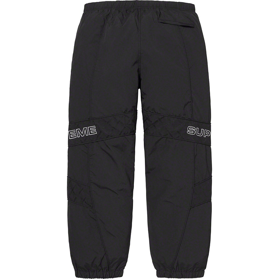 Supreme Jacquard Panel Track Pant (FW22) - Black - $138