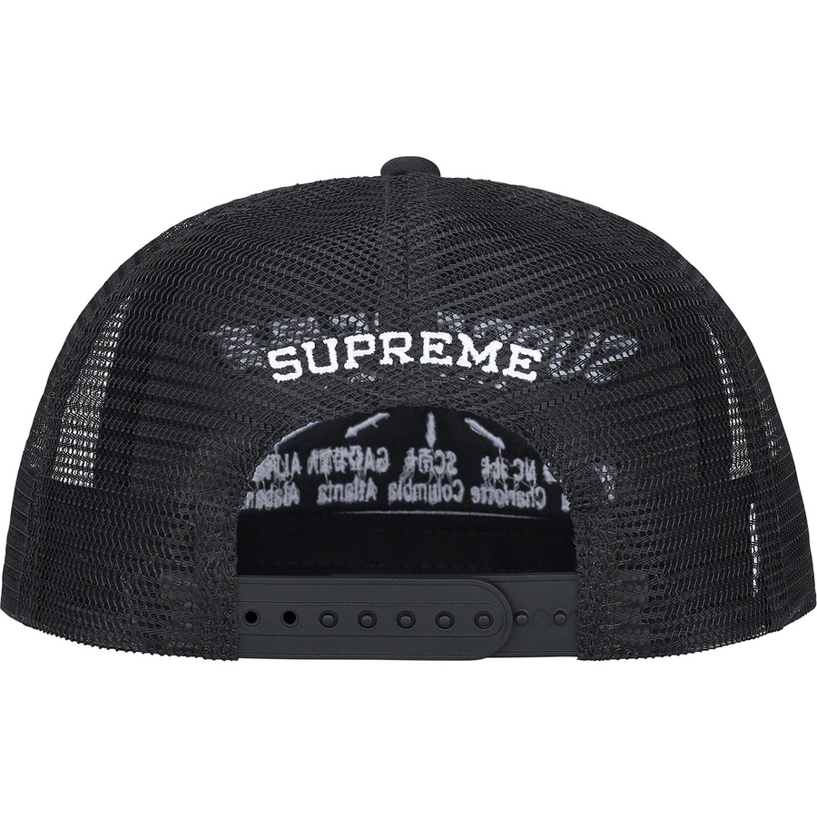 Supreme Transport Mesh Back 5-Panel (FW22) - Black - $48