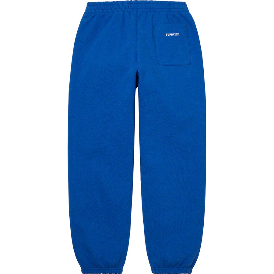 Supreme S Logo Sweatpant (FW22) - Royal - $158