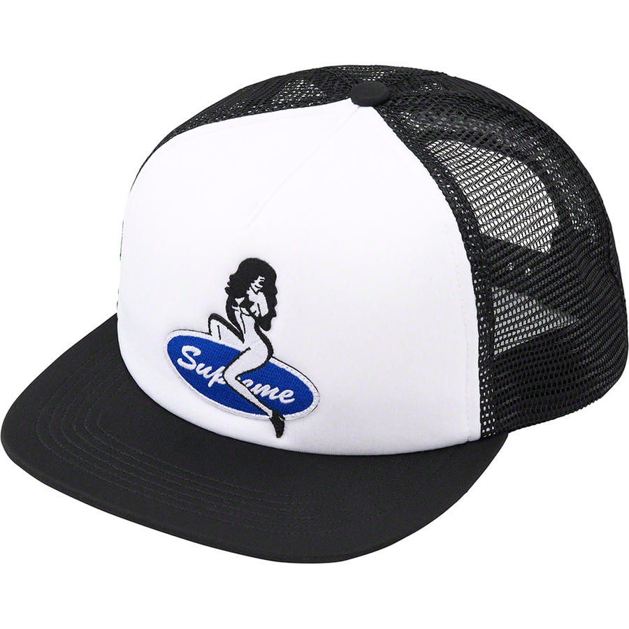 Supreme Pin Up Mesh Back 5-Panel (FW22) - Black - $48