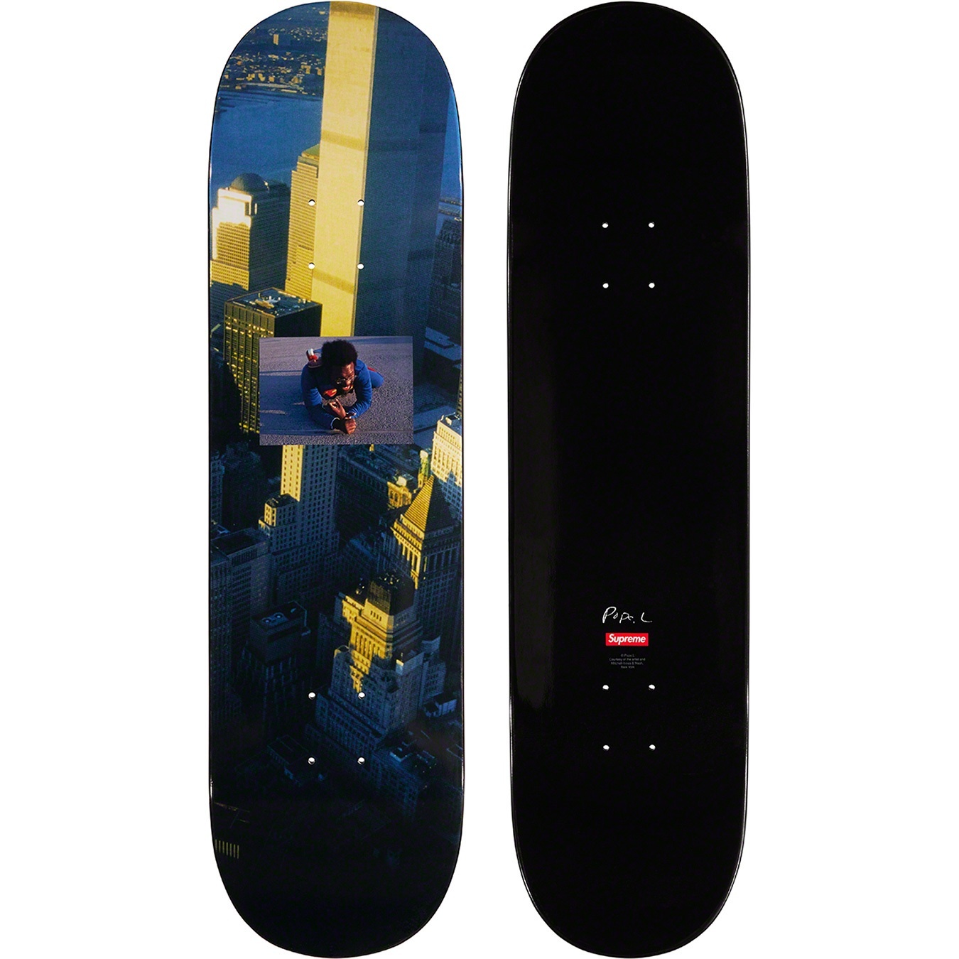 Supreme 22 Miles, 9 Years, 1 Street Skateboard (FW22) - Multicolor - 8.25" x 32"  - $78