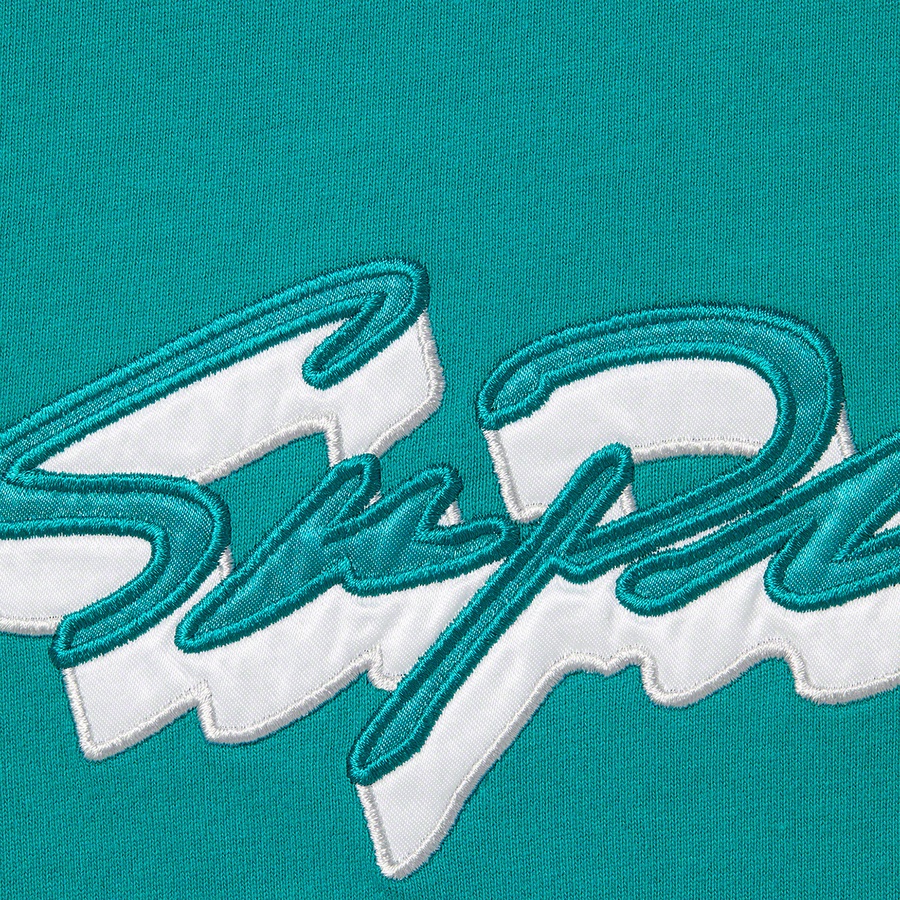 Supreme Shadow Script S S Top (FW22) - Teal - $88