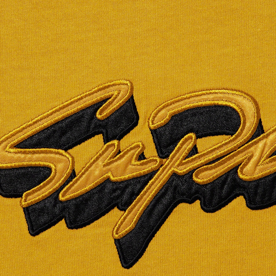 Supreme Shadow Script S S Top (FW22) - Dusty Yellow - $88
