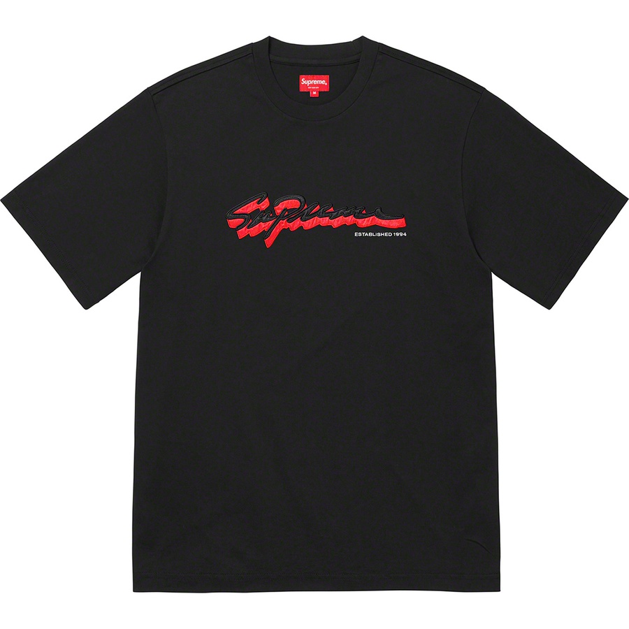 Supreme Shadow Script S S Top (FW22) - Black - $88