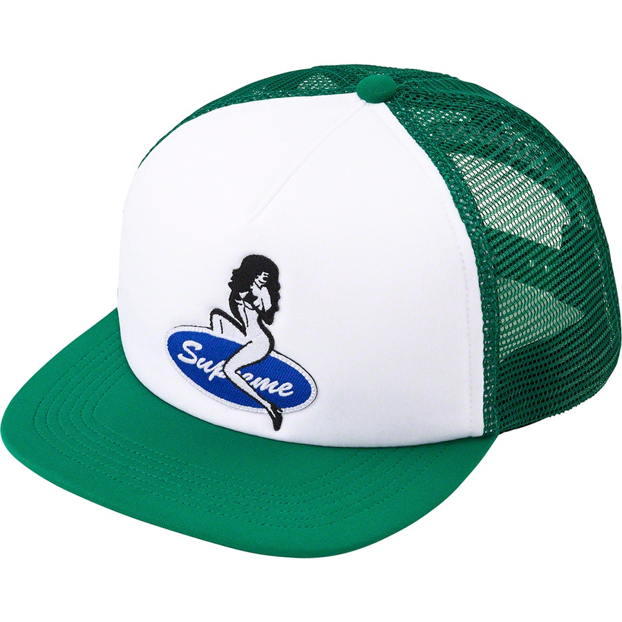 Supreme Pin Up Mesh Back 5-Panel (FW22) - Green - $48