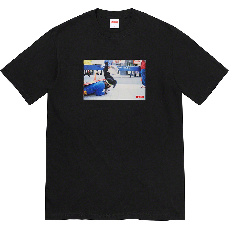 Supreme Great White Way Tee (FW22) - Black - $48