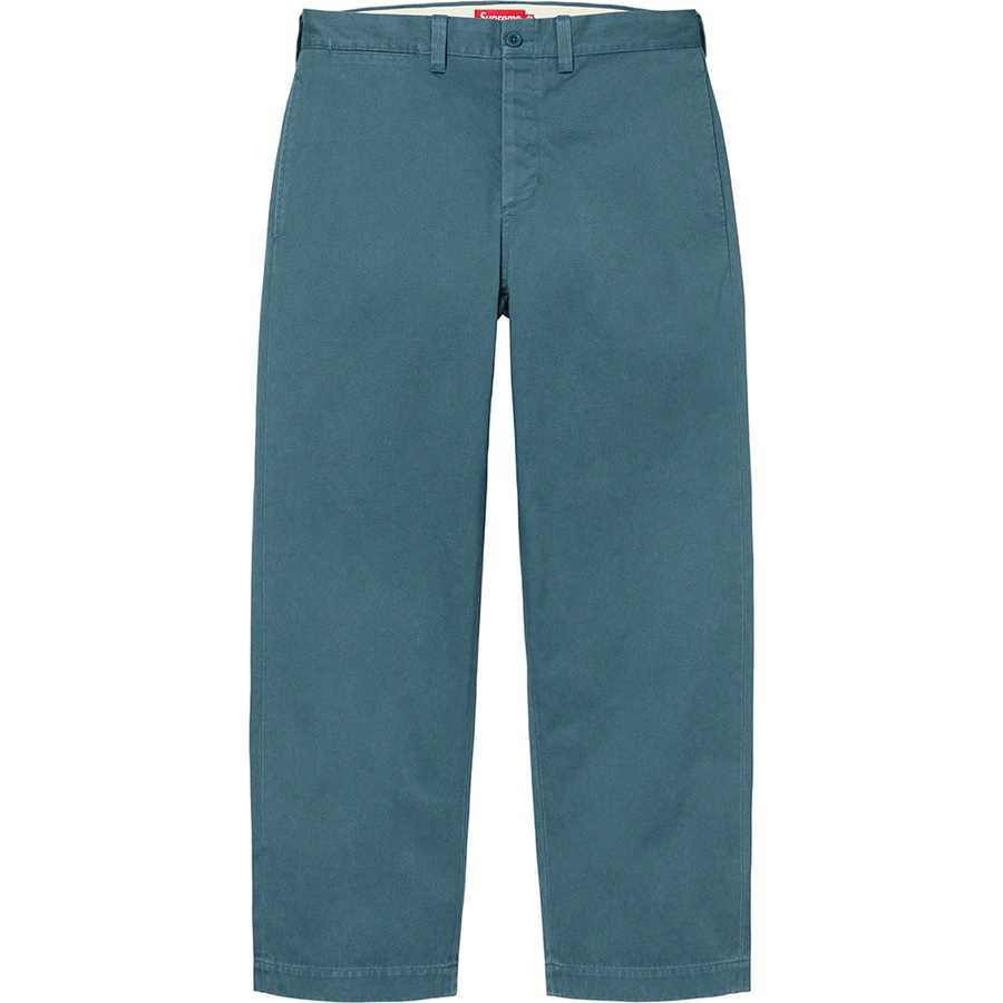 Supreme Chino Pant (FW22) - Slate - $148