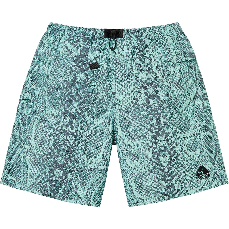 Supreme Supreme Nike ACG Nylon Trail Short (FW22) - Mint Snakeskin - $138
