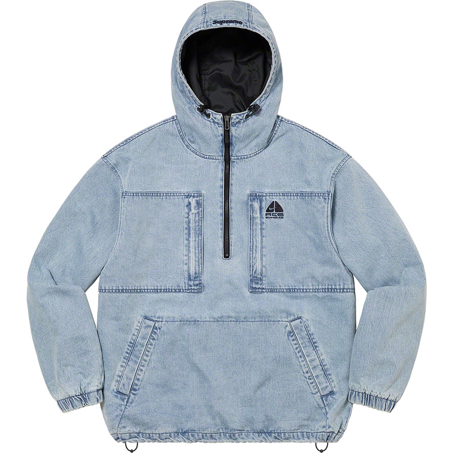 Supreme Supreme Nike ACG Denim Pullover (FW22) - Washed Blue - $298