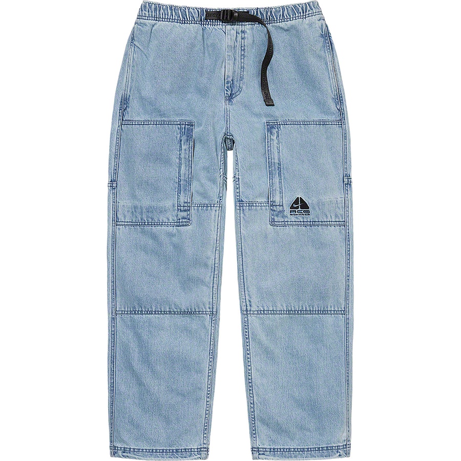Supreme Supreme Nike ACG Belted Denim Pant (FW22) - Washed Blue - $198