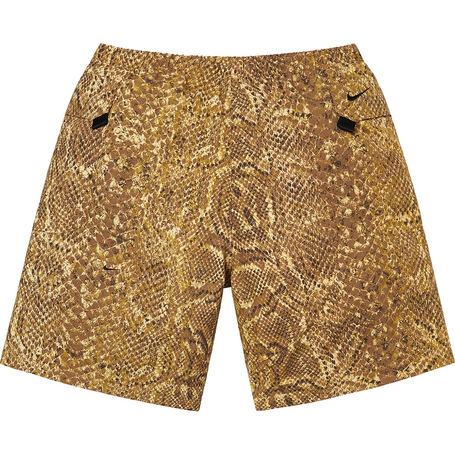 Supreme Supreme Nike ACG Nylon Trail Short (FW22) - Gold Snakeskin - $138