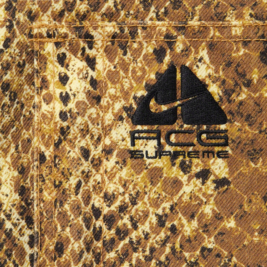 Supreme Supreme Nike ACG Denim Pullover (FW22) - Gold Snakeskin - $298
