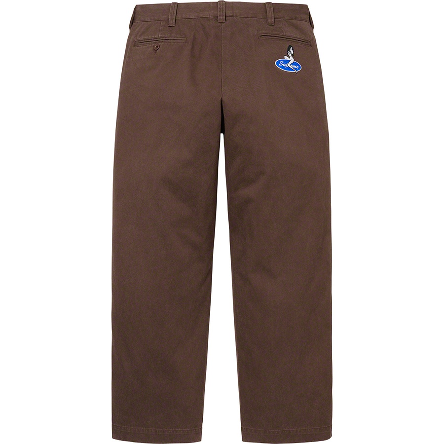 Supreme Chino Pant (FW22) - Brown - $148