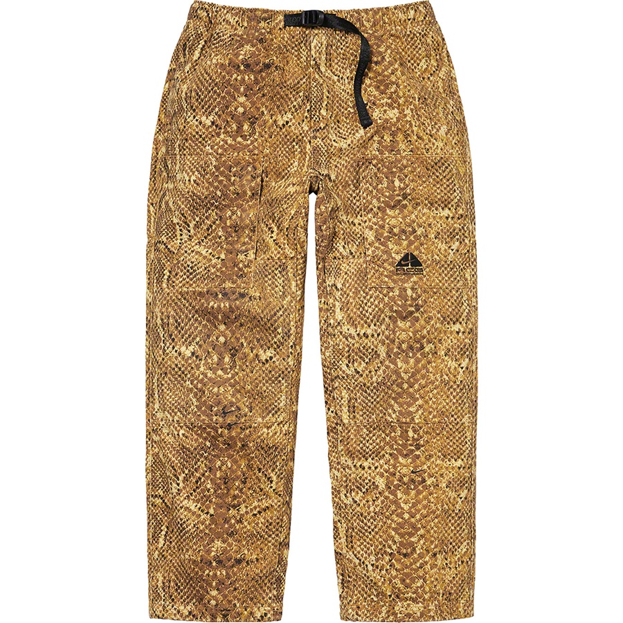 Supreme Supreme Nike ACG Belted Denim Pant (FW22) - Gold Snakeskin - $198