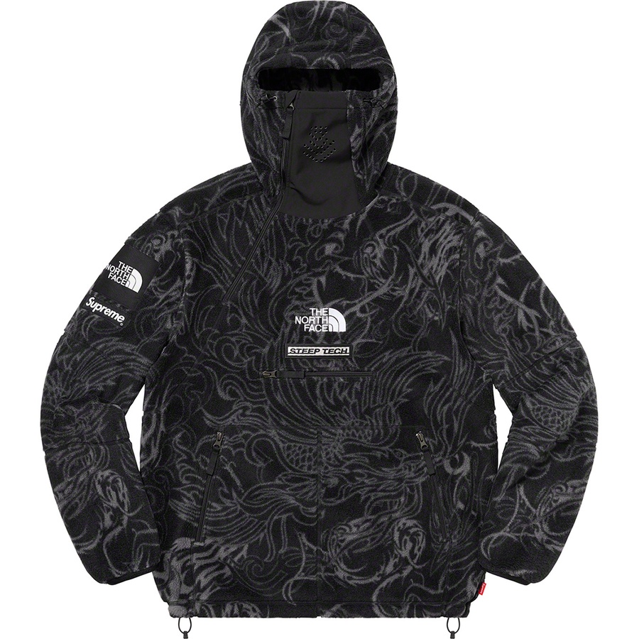 Supreme Supreme The North Face Steep Tech Fleece Pullover (FW22) - Black Dragon - $288