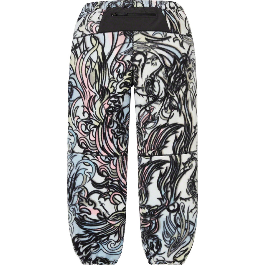 Supreme Supreme The North Face Steep Tech Fleece Pant (FW22) - Multicolor Dragon - $188