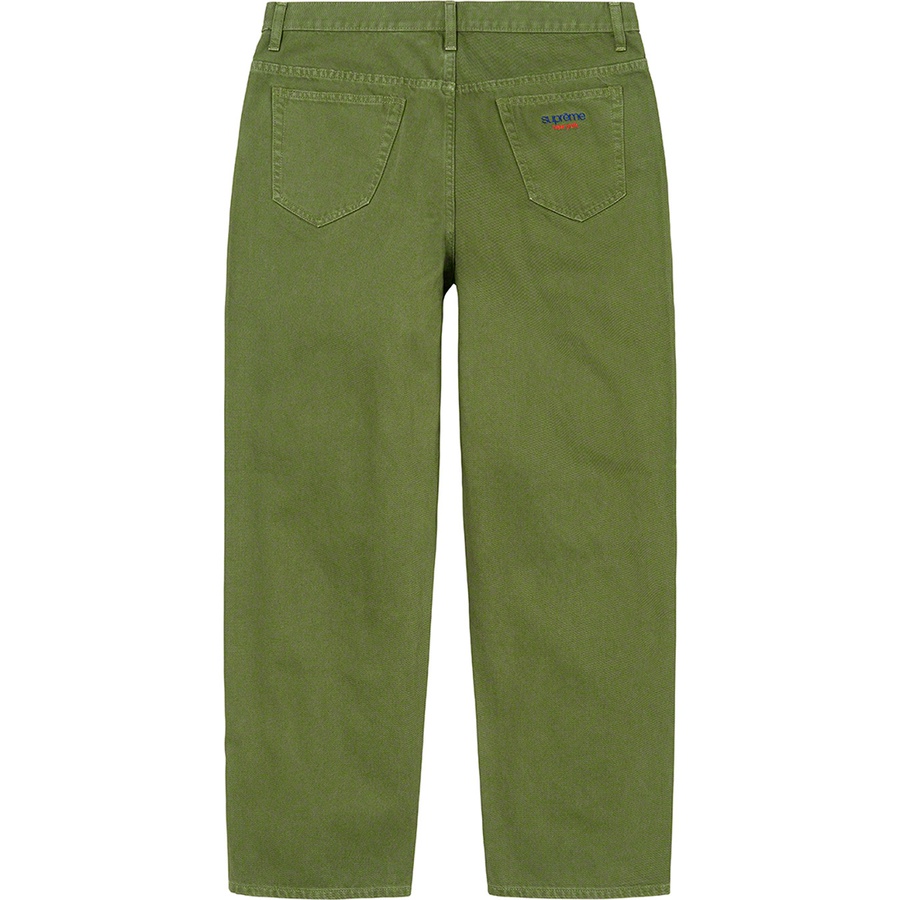 Supreme Baggy Jean (FW22) - Green - $168
