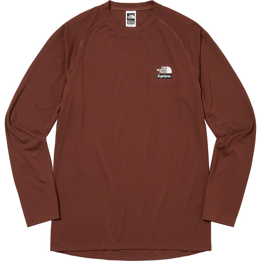Supreme Supreme The North Face Base Layer L S Top (FW22) - Brown - $88