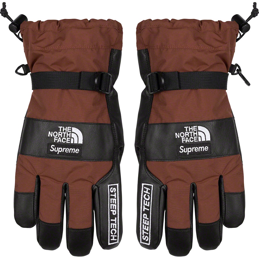 Supreme Supreme The North Face Steep Tech Gloves (FW22) - Brown - $110