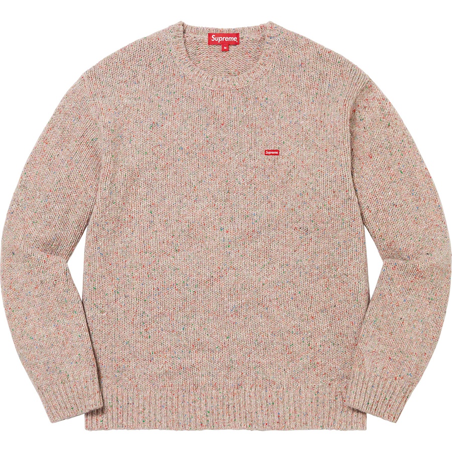 Supreme Small Box Speckle Sweater (FW22) - Heather Multicolor - $148
