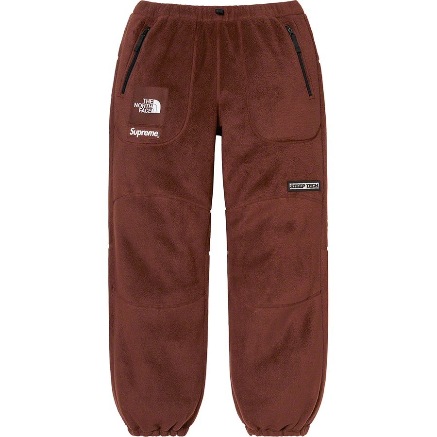 Supreme Supreme The North Face Steep Tech Fleece Pant (FW22) - Brown - $188