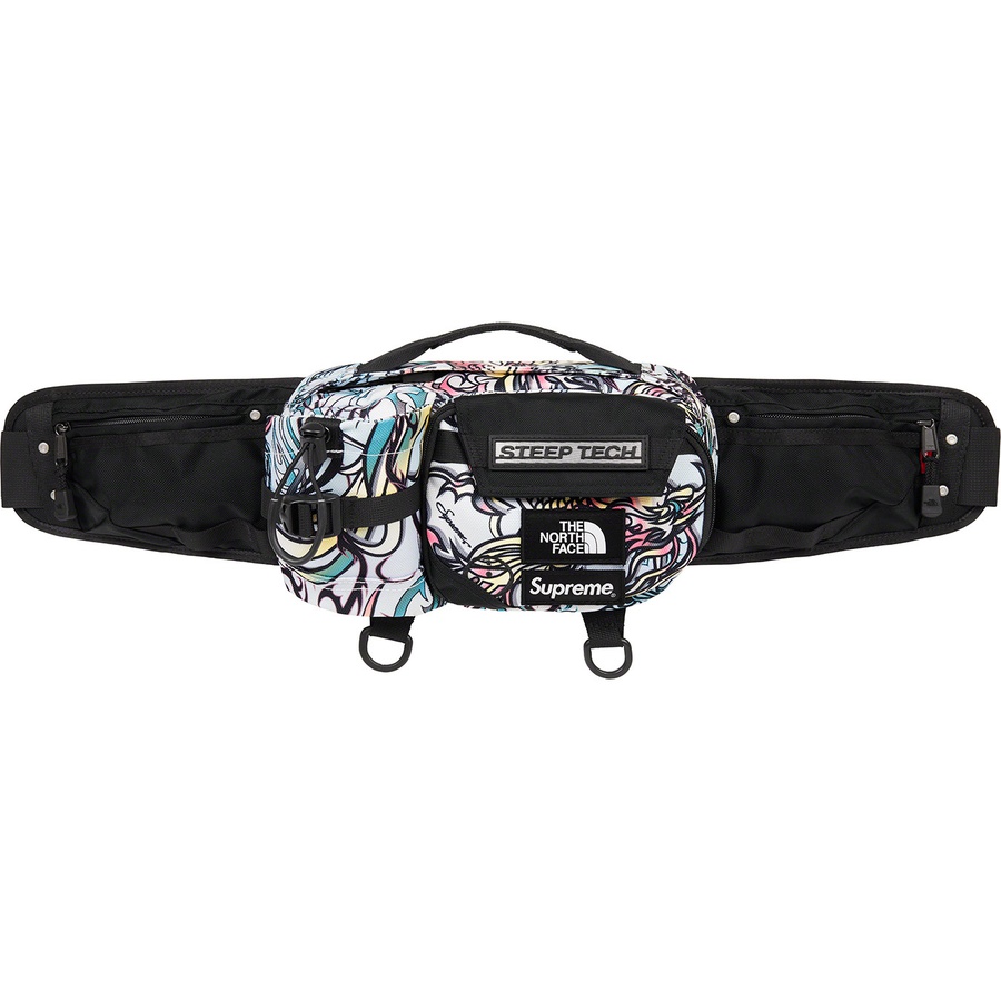 Supreme Supreme The North Face Steep Tech Waist Bag (FW22) - Multicolor Dragon - $118